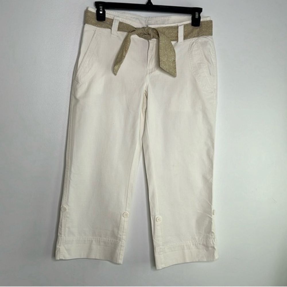 NWT The North Face white hammerhead ripstop Capri pants women’s size 8